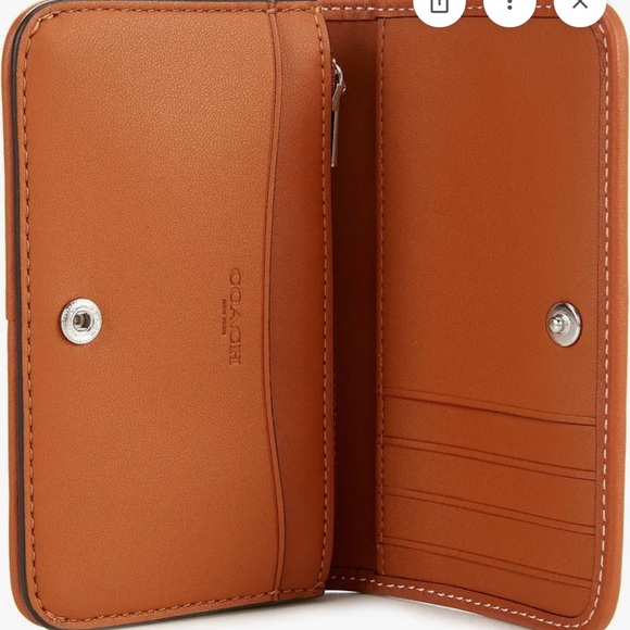 Coach Trail Bag Crystal Jacquard purse and wallet. Selling as a set. - Picture 3 of 13